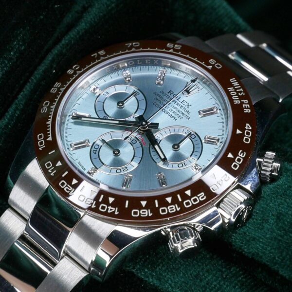 Rolex Daytona Platinum Ice Blue Transparent - Image 5