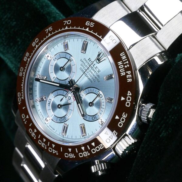 Rolex Daytona Platinum Ice Blue Transparent - Image 6