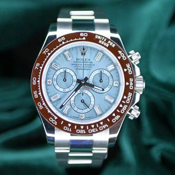 Rolex Daytona Platinum Ice Blue Transparent - Image 2