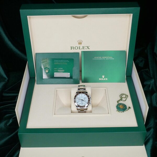 Rolex Daytona Platinum Ice Blue Transparent - Image 7
