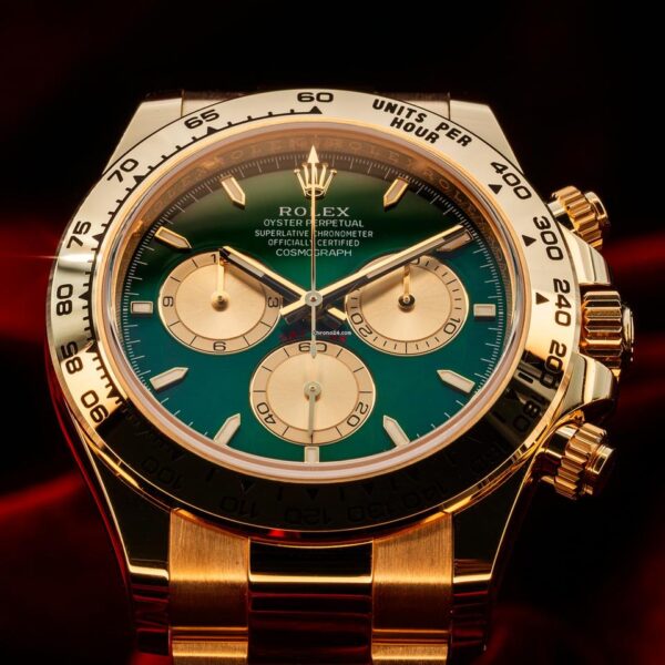 Rolex Daytona JOHN MAYER Gold Green Dial - Image 3