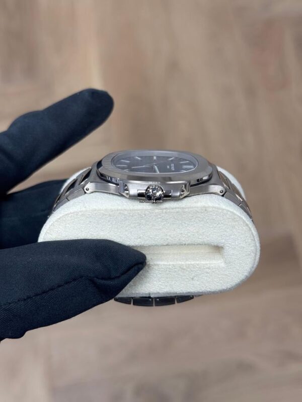 Patek Philippe Silver Blue Dial - Image 4