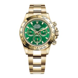 Rolex Daytona JOHN MAYER Gold Green Dial