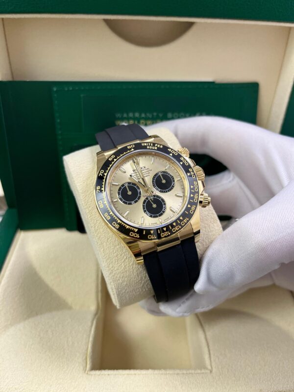Rolex Daytona Yellow Gold Golden Black Dial 126518 - Image 2