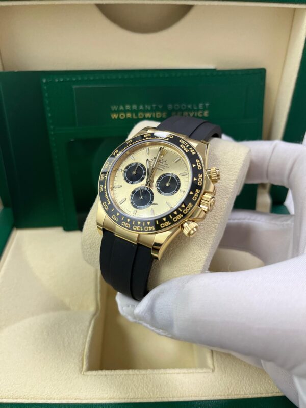 Rolex Daytona Yellow Gold Golden Black Dial 126518 - Image 6
