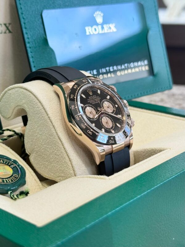 Rolex Daytona Rose Gold Black Dial 116515 - Image 4