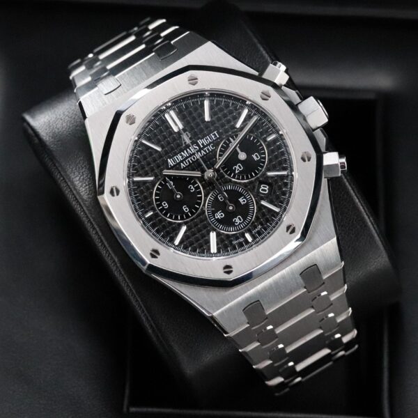 Audemars Piguet Quantième Perpétual Silver Black dial - Image 6