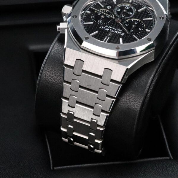Audemars Piguet Quantième Perpétual Silver Black dial - Image 5