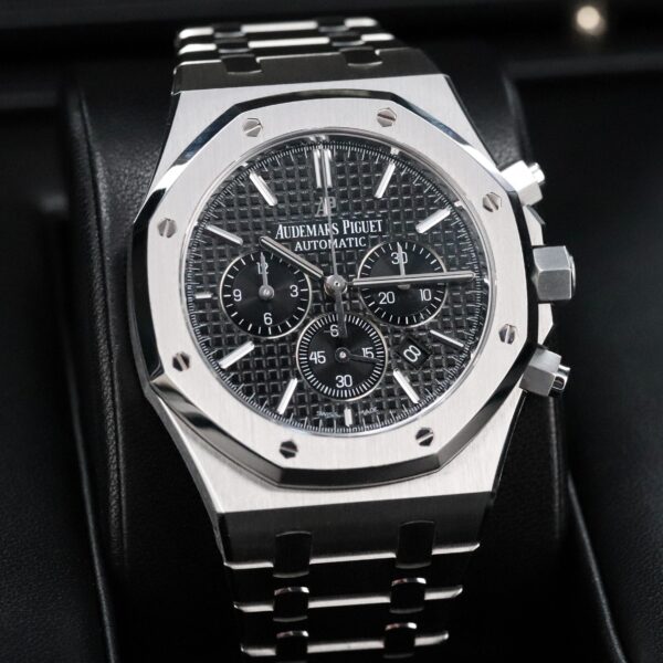 Audemars Piguet Quantième Perpétual Silver Black dial - Image 2