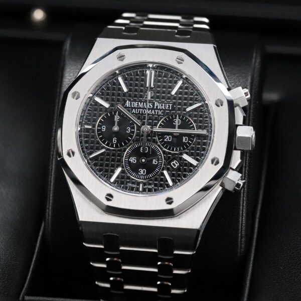 Audemars Piguet Quantième Perpétual Silver Black dial - Image 3