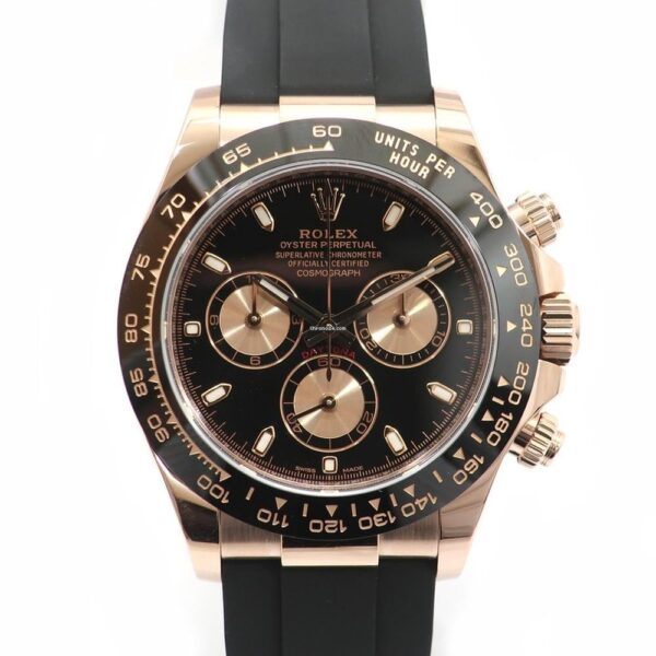 Rolex Daytona Rose Gold Black Dial 116515
