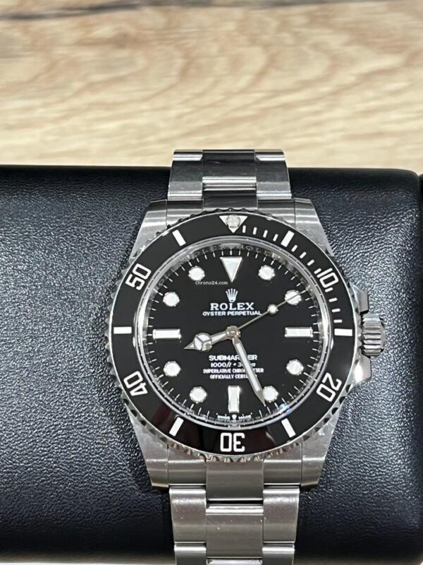 Rolex Submariner Silver Black - Image 2