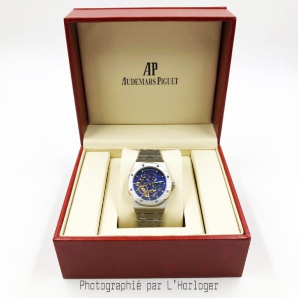 Audemars Piguet Skeleton Blue Dial - Image 2