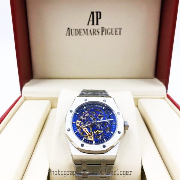 Audemars Piguet Skeleton Blue Dial - Image 8