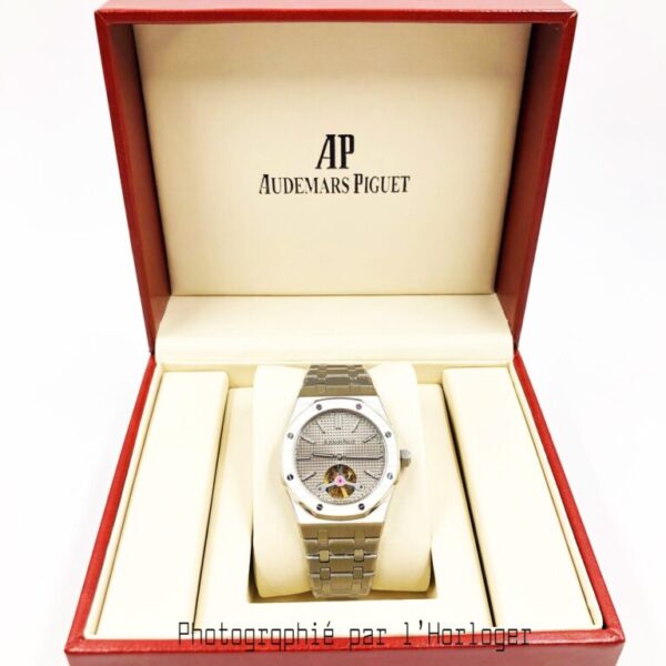 Audemars Piguet Tourbillon Extra-plat Silver - Image 6