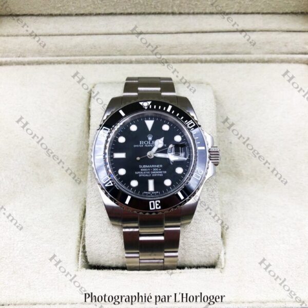 Rolex Submariner Silver Black - Image 3