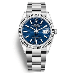 ROLEX DATEJUST BLUE