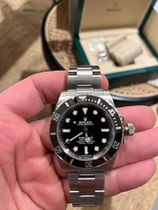 Rolex Submariner Silver Black - Image 5