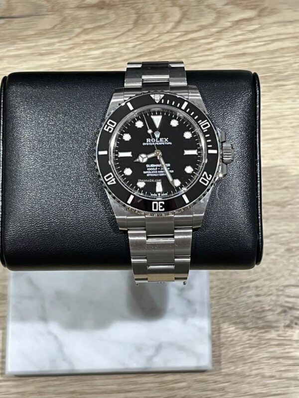 Rolex Submariner Silver Black - Image 4