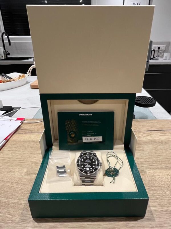 Rolex Submariner Silver Black - Image 6